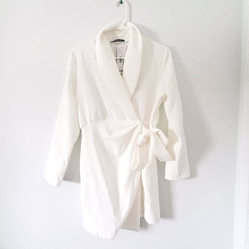 Boohoo Wrap Dress